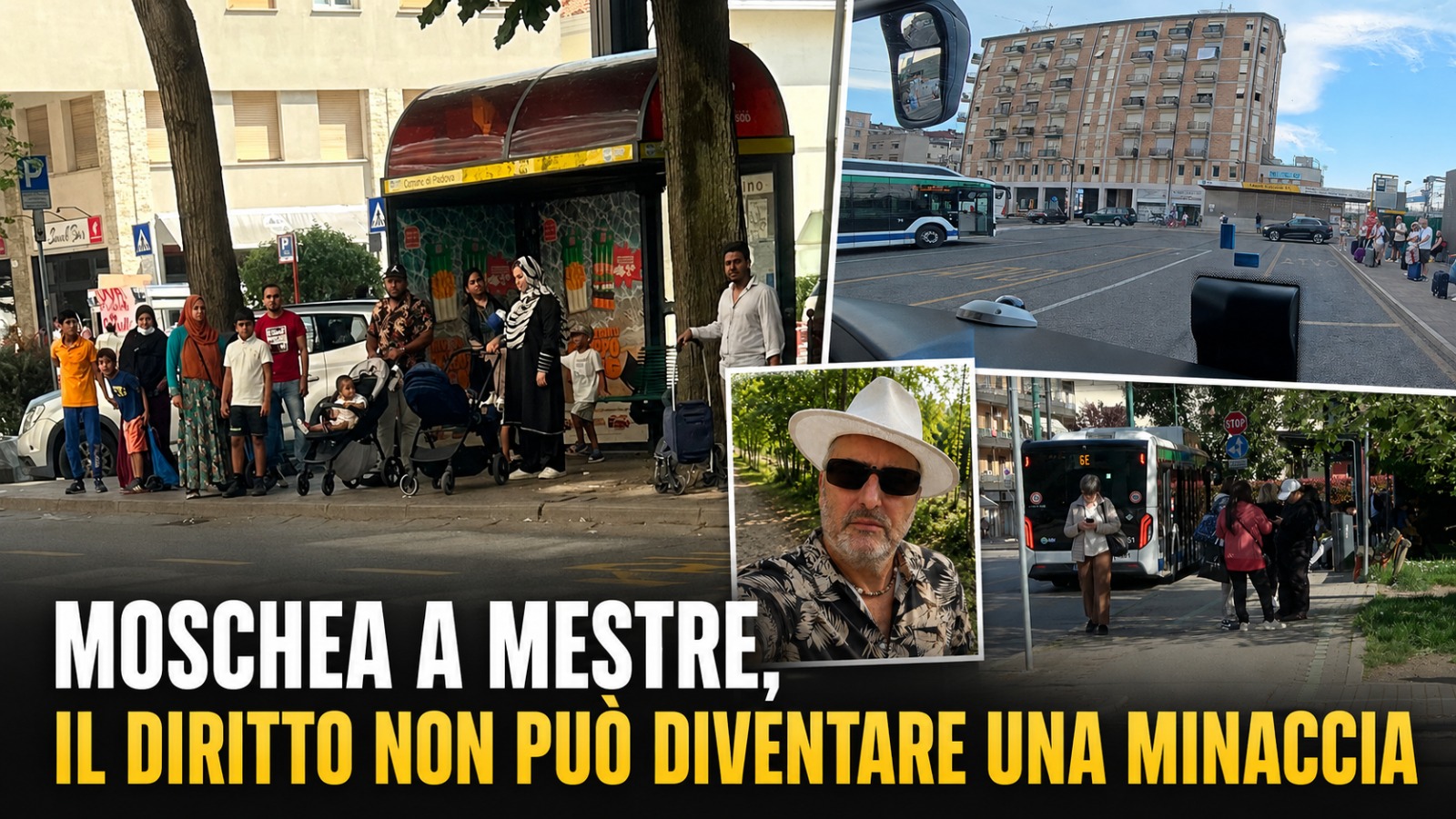 MOSCHEA A MESTRE: LIBERTÀ RELIGIOSA SÌ, MA SENZA MINACCE