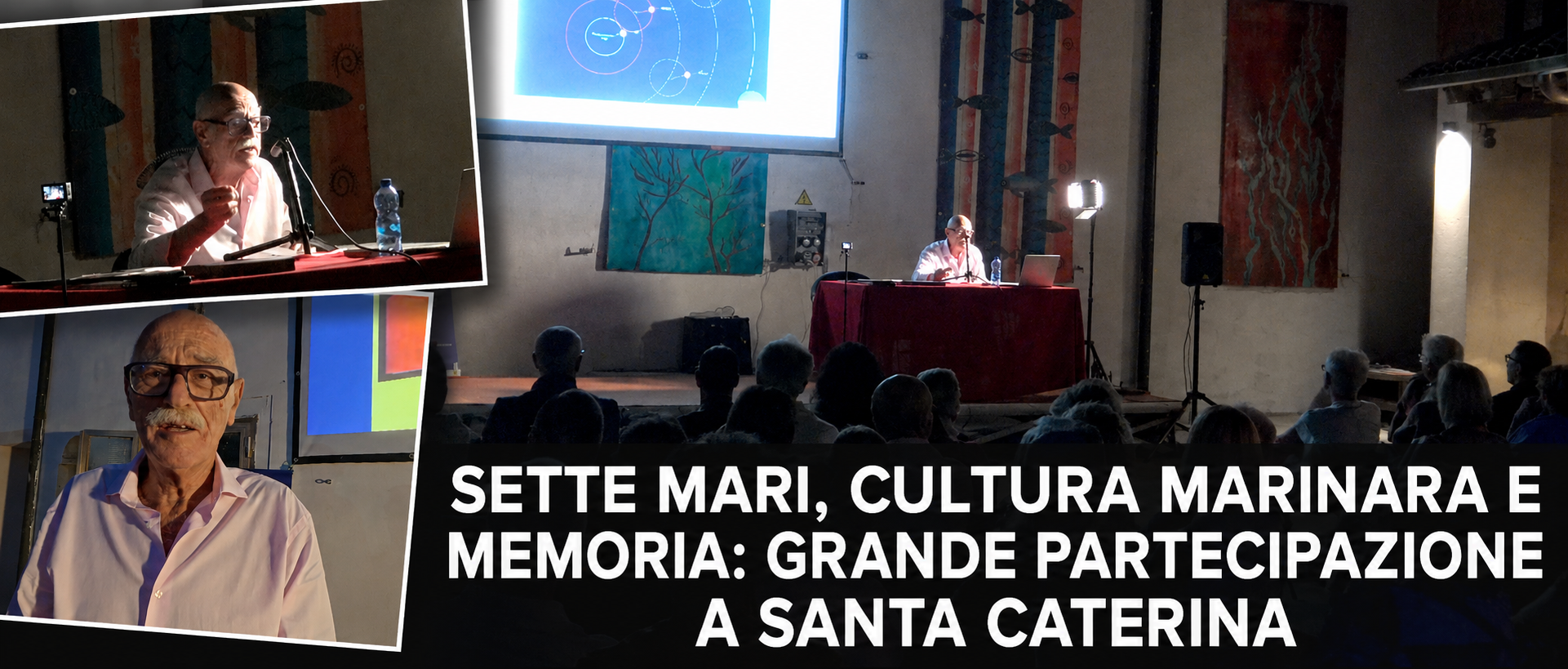 SETTE MARI, CULTURA MARINARA E MEMORIA: GRANDE PARTECIPAZIONE A SANTA CATERINA