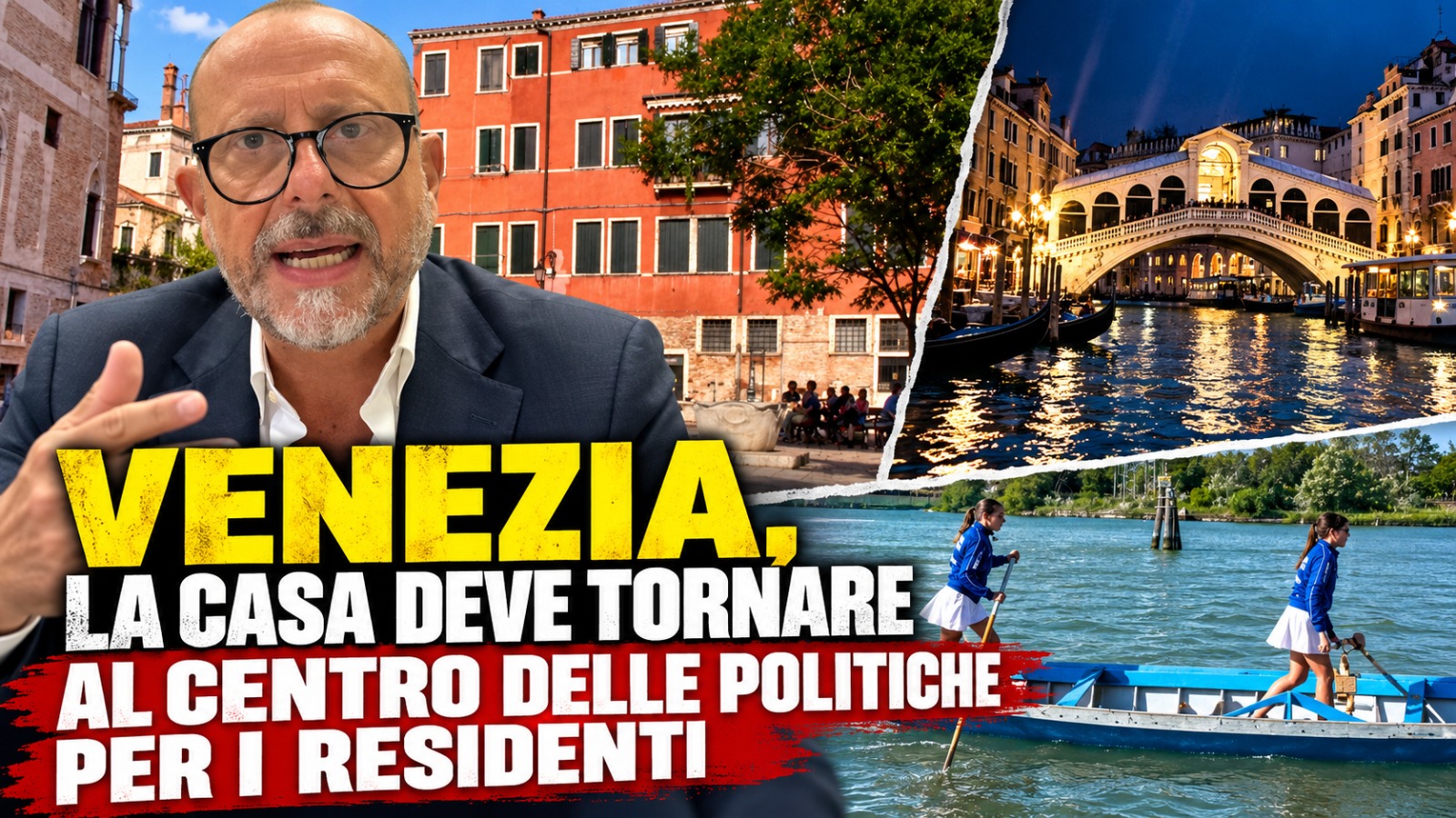 VENEZIA, LA CASA DEVE TORNARE AL CENTRO DELLE POLITICHE PER I RESIDENTI