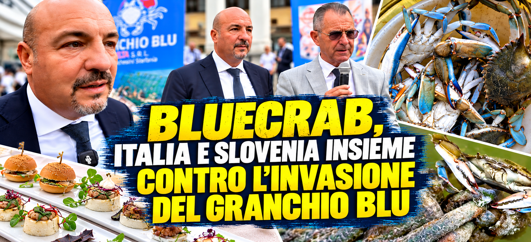 BLUECRAB, ITALIA E SLOVENIA INSIEME CONTRO L’INVASIONE DEL GRANCHIO BLU