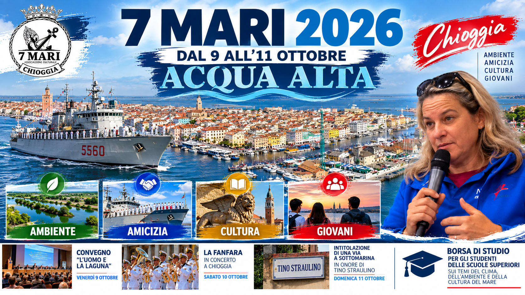 7 MARI 2026, QUATTRO PUNTI CARDINALI PER UNA ROTTA TRA MARE E FUTURO