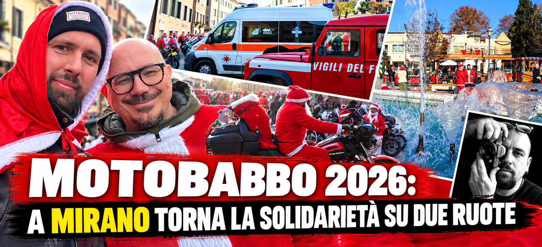 MOTOBABBO 2026: A MIRANO TORNA LA SOLIDARIETÀ SU DUE RUOTE