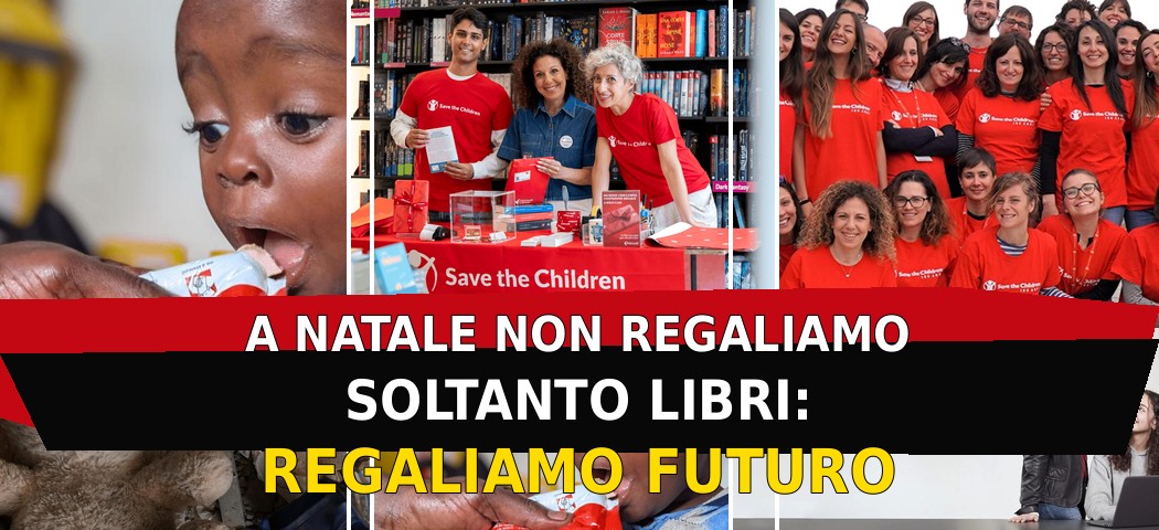 A NATALE NON REGALIAMO SOLTANTO LIBRI: REGALIAMO FUTURO
