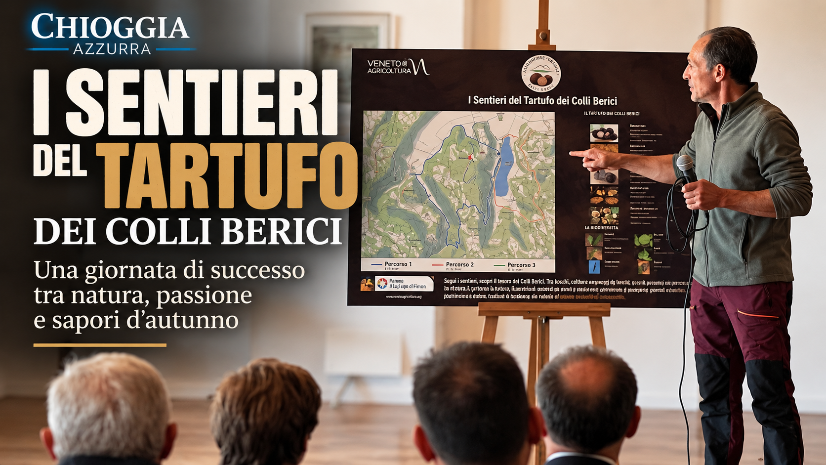 I SENTIERI DEL TARTUFO DEI COLLI BERICI: UNA GIORNATA DI SUCCESSO TRA NATURA, PASSIONE E SAPORI D’AUTUNNO