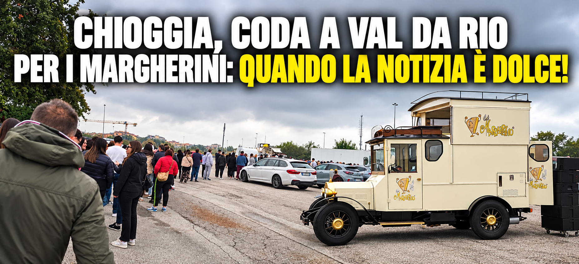 CHIOGGIA, CODA A VAL DA RIO PER I MARGHERINI: QUANDO LA NOTIZIA È DAVVERO DOLCE!