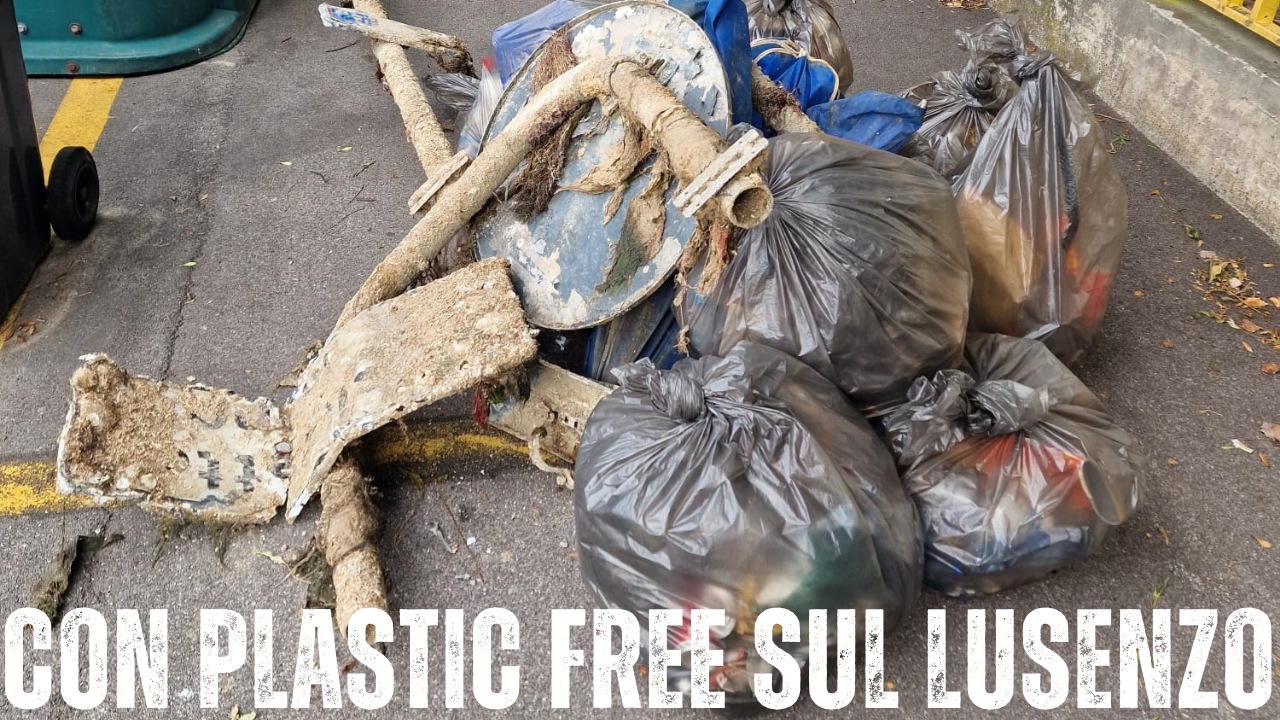 UNA CAMMINATA VIRTUOSA SUL LUSENZO CON PLASTIC FREE