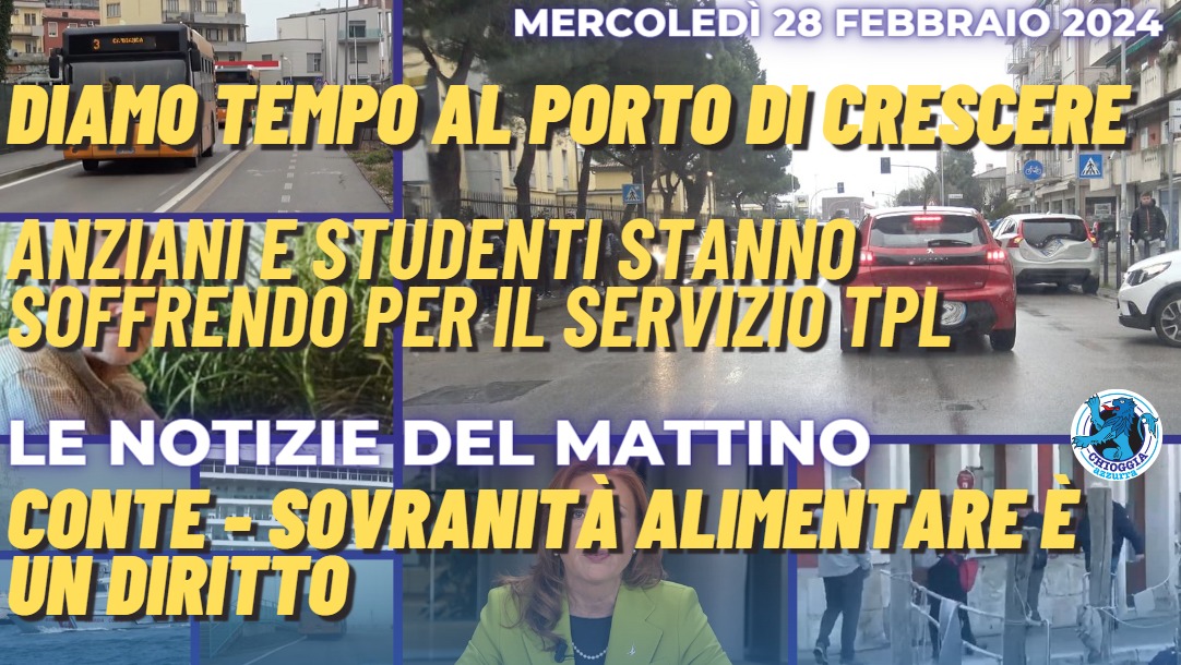 COSA C'E' DI NUOVO, Le notizie di oggi, mercoledi 28 febbraio 2024