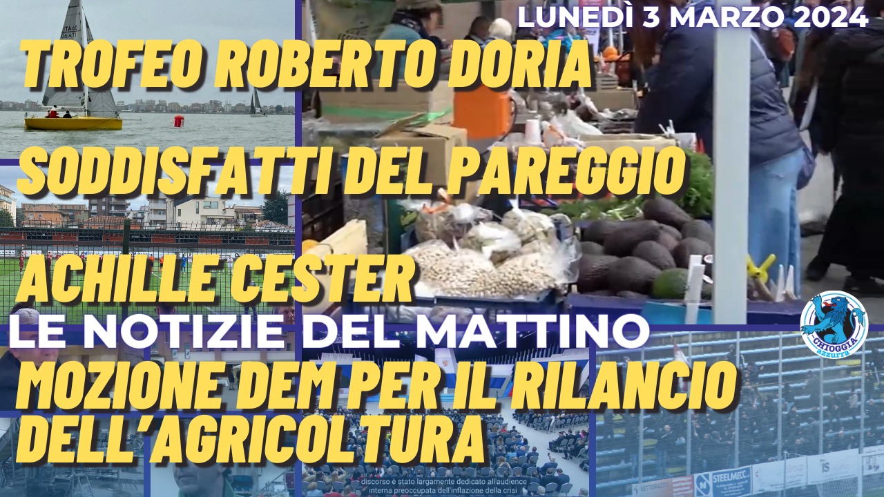 COSA C'E' DI NUOVO, Le notizie di oggi, lunedi 4 marzo 2024