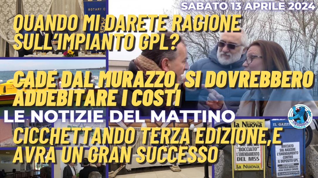 COSA C'E' DI NUOVO, Le notizie di oggi, sabato 13 aprile 2024