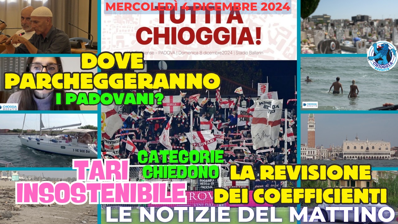COSA C'E' DI NUOVO, Le notizie di oggi, mercoledi 4 dicembre 2024