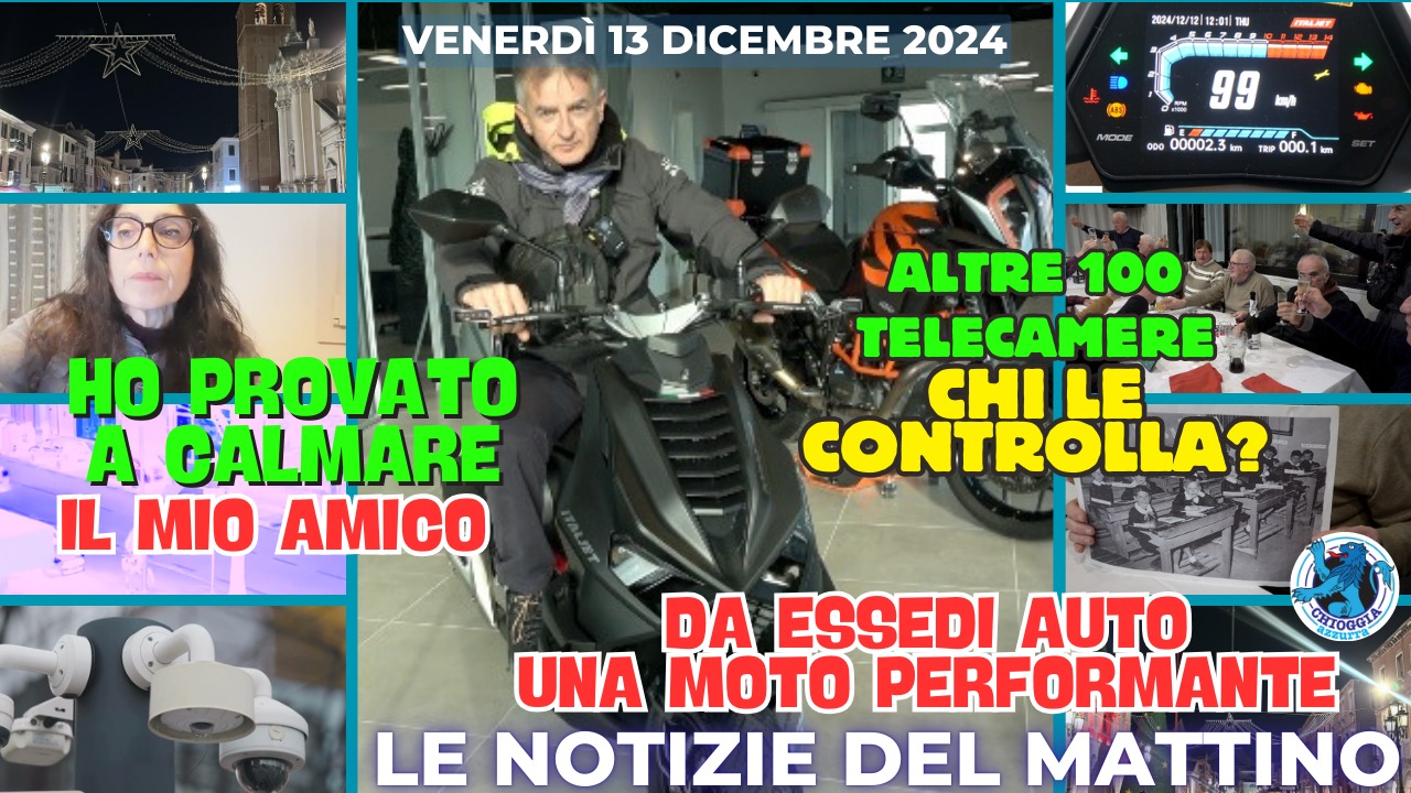 COSA C'È DI NUOVO, Le notizie di oggi, venerdì 13 dicembre 2024