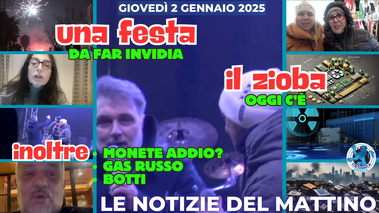 COSA C'E' DI NUOVO - Le notizie di oggi, giovedi 2 gennaio 2025