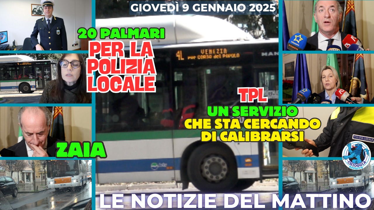 COSA C'E' DI NUOVO, Le notizie di oggi, mercoledi 9 gennaio 2025