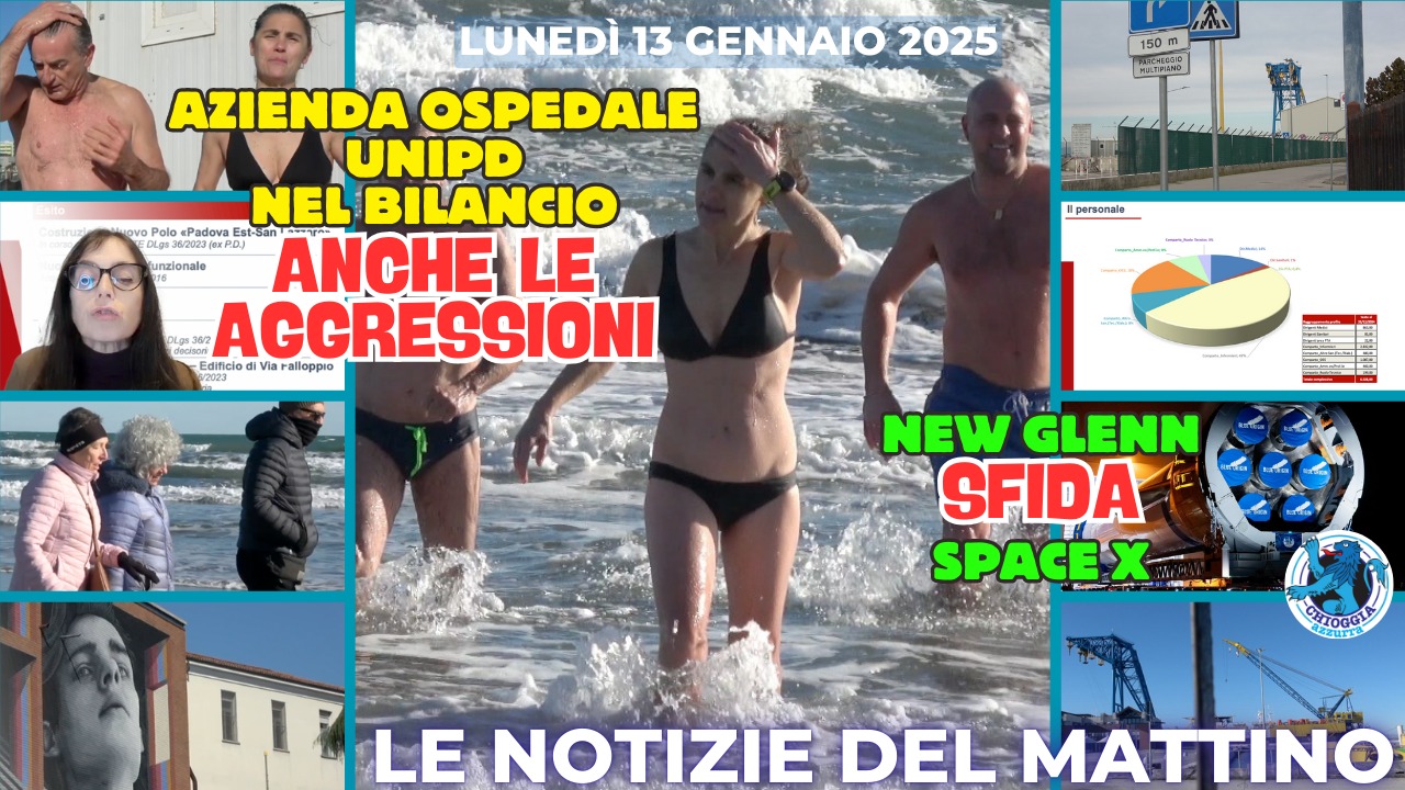 COSA C'E' DI NUOVO, Le notizie di oggi, lunedi 13 gennaio 2025