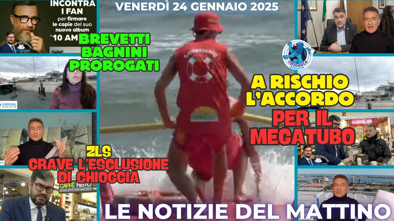 COSA C'È DI NUOVO, Le notizie di oggi, venerdì 24 gennaio 2025