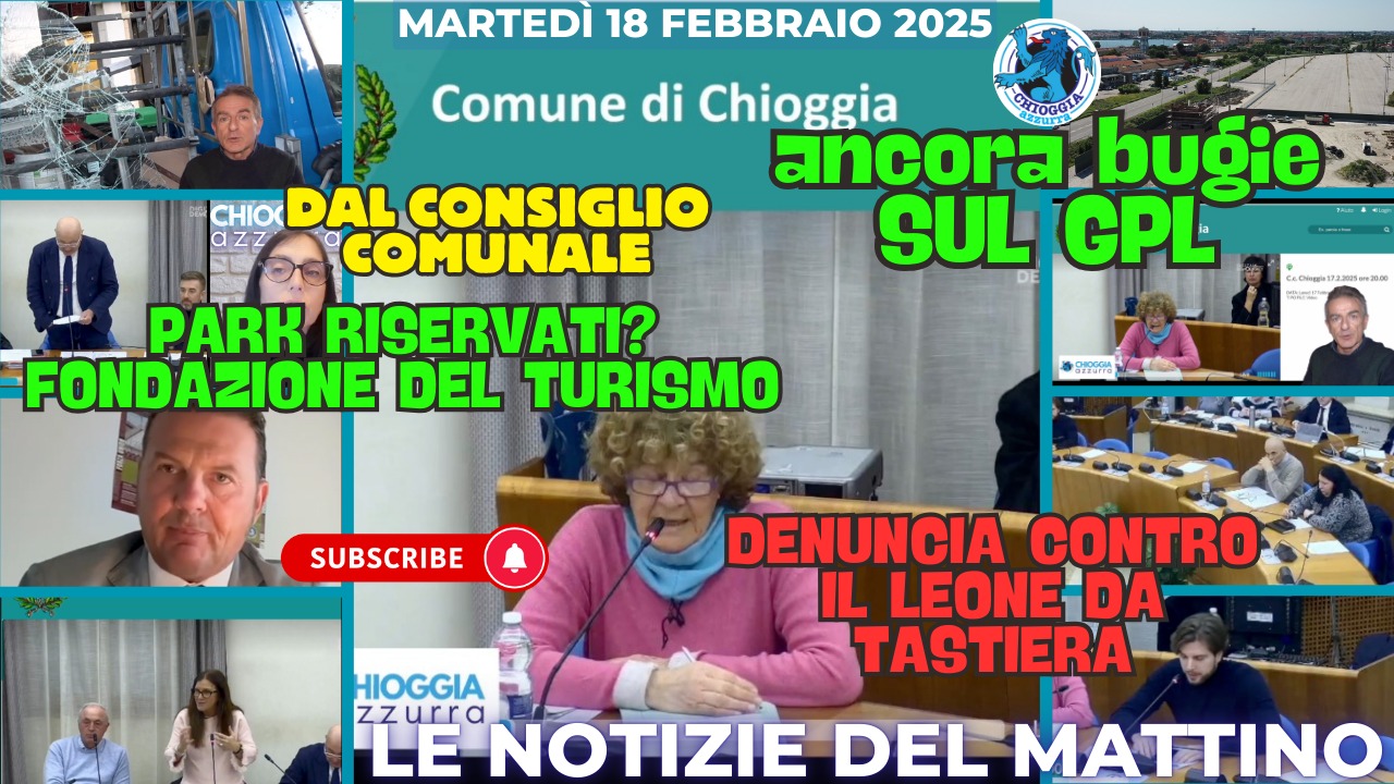 COSA C'E' DI NUOVO, Le notizie di oggi, martedi 18 febbraio 2025
