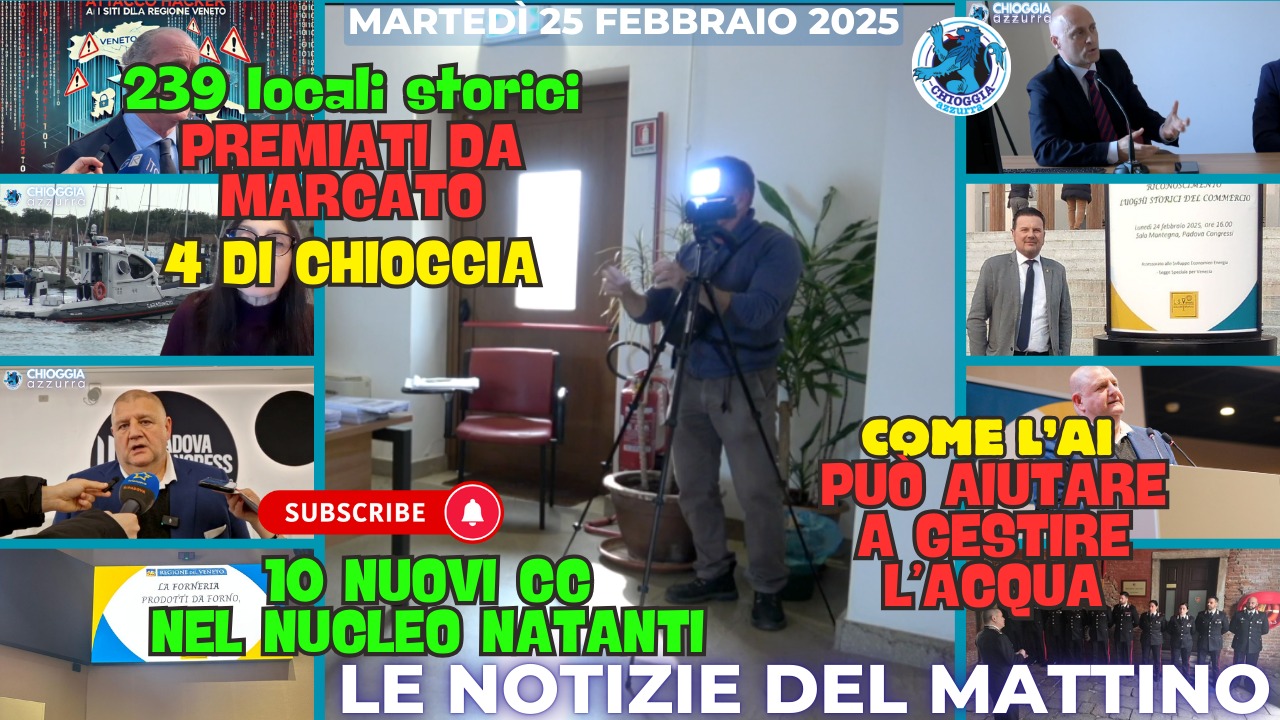 COSA C'E' DI NUOVO, Le notizie di oggi, martedi 25 febbraio 2025