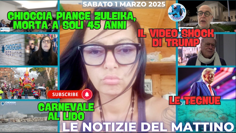 COSA C'E' DI NUOVO, le notizie di oggi, sabato primo marzo 2025