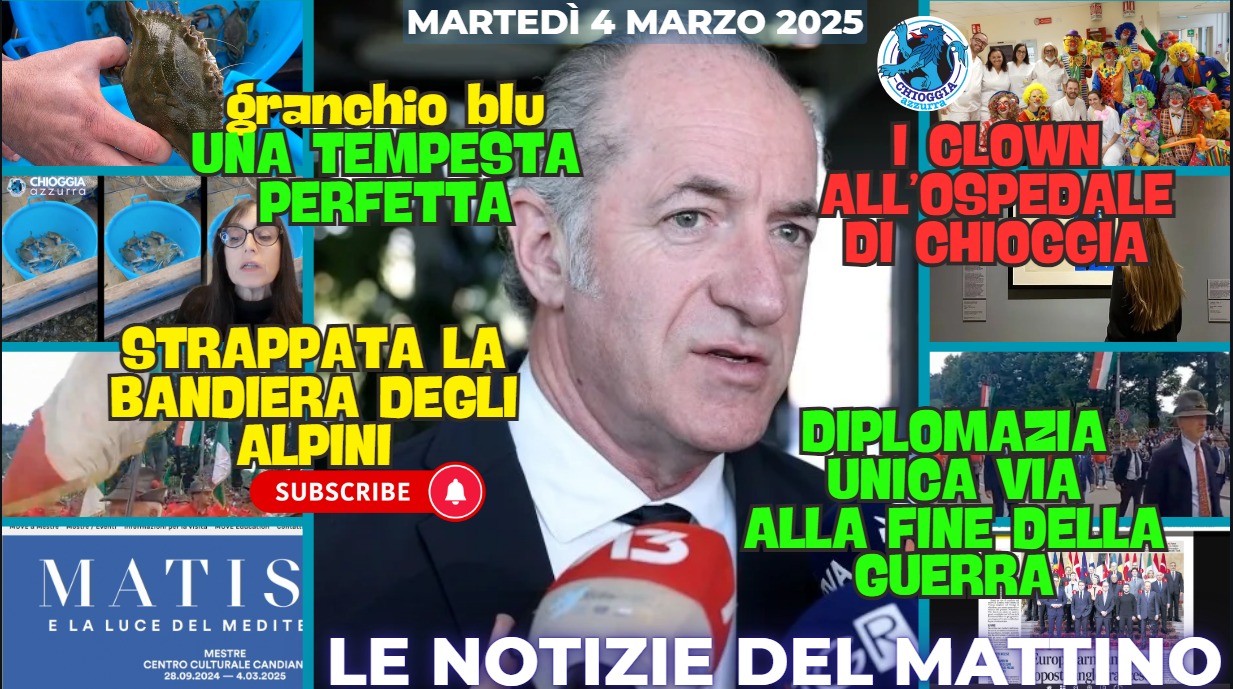 COSA C'E' DI NUOVO, Le notizie di oggi, 4 marzo 2025