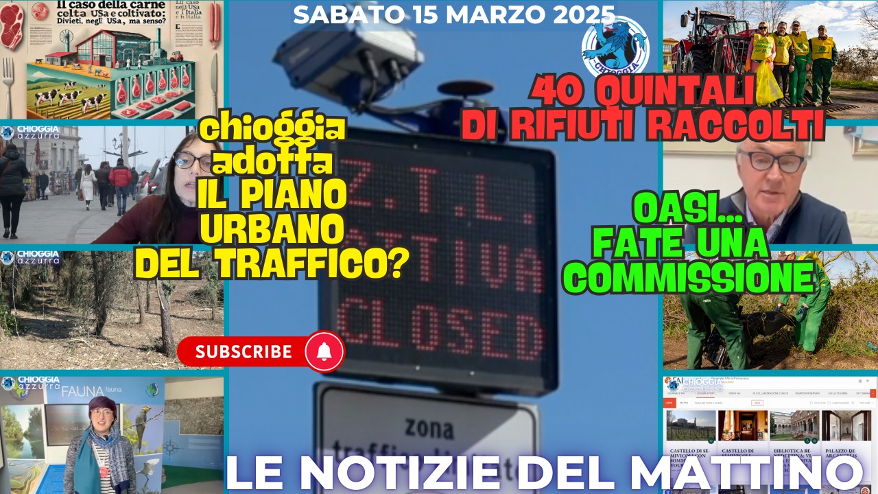 COSA C'E' DI NUOVO, Le notizie di oggi, sabato 15 marzo 2025