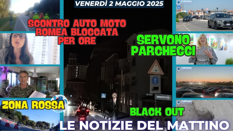 COSA C'E' DI NUOVO, Il notiziario di oggi, venerdì 2 maggio 2025