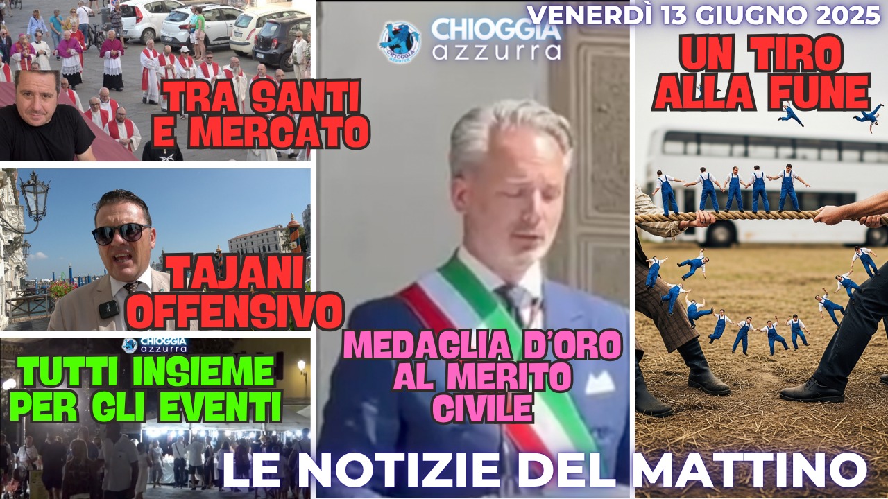 COSA C'E' DI NUOVO - IL NOTIZIARIO DI OGGI, venerdì 13 giugno 2025
