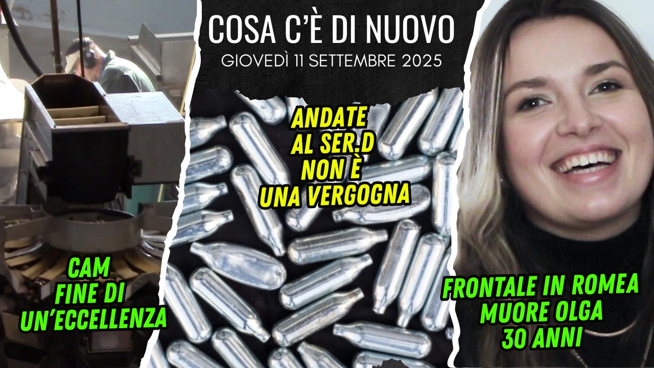 COSA C'E' DI NUOVO - IL NOTIZIARIO DI CHIOGGIAAZZURRA DI OGGI - GIOVEDI' 11 SETTEMBRE 2025