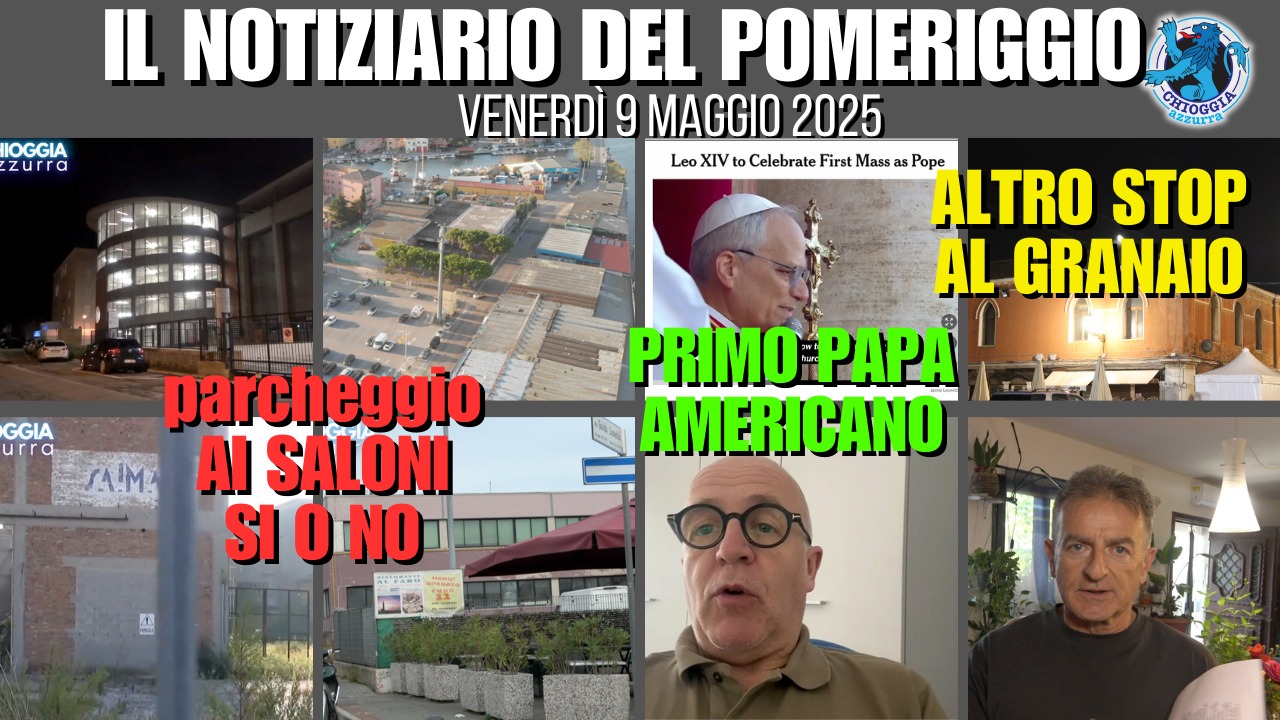 TG AZZURRA, LE NOTIZIE DI OGGI VENERDI' 9 MAGGIO 2025   4K