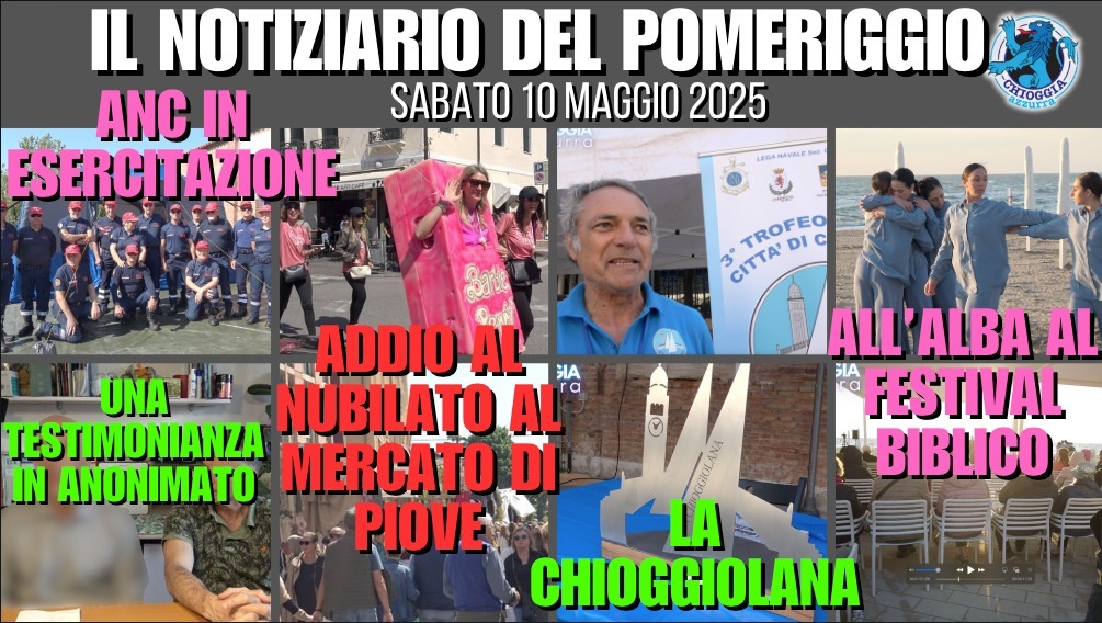 TG AZZURRA, LE NOTIZIE DI OGGI DOMENICA 10 MAGGIO 2025    HD 1080p